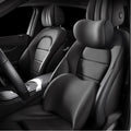 Car Headrest & Lumbar Support Cushion  Upgrade Comfort Memory Foam Car Backrest and Neck Pillow Ergonomic Car Headrest & Lumbar Support for Driving Car Support Cushion for Office Chair Car (Black)