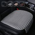 Gray Car Seat Covers,2 Pack Buckwheat Hulls Bottom Seat Covers for Cars,Universal Car Seat Cushion(2PC Gray Front Seat)
