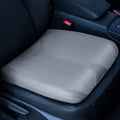 Leather Car Memory Foam Heightening Seat Cushion for Short People Driving,Hip(Coccyx/Tailbone) and Lower Back Pain Relief Butt Pillows,for Truck,SUV,Office Chair,Wheelchair,etc. (Gray